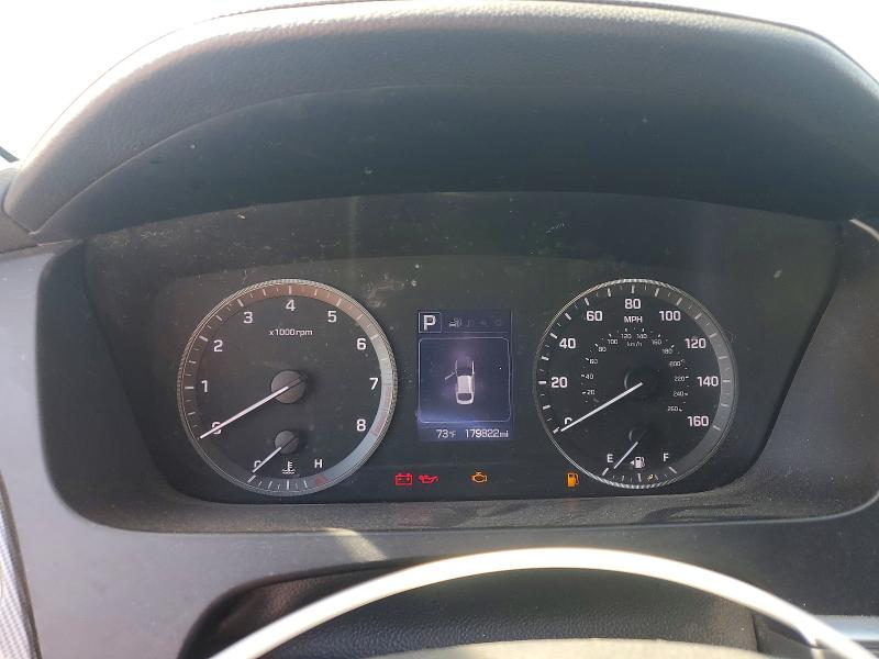 2017 Hyundai Sonata VIN 5NPE34AFXHH516808 COPART salvage auction — MECHANICAL, Oh - Dealer Only Clean Title, sold $1,650 on 2026-07-09 (photo 9)
