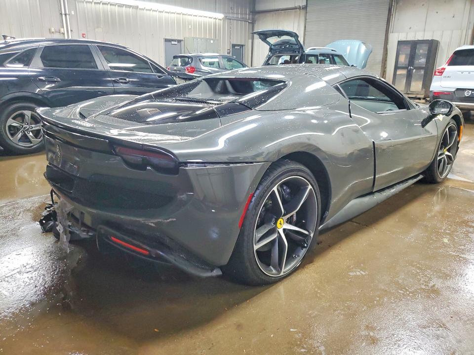 2024 Ferrari VIN ZFF01SMAXR0307461 COPART salvage auction — FRONT END, Mt - Salvage Certificate Of A Vehic, sold $106,000 on 2026-07-28 (photo 3)