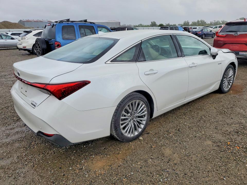 2020 Toyota Avalon VIN 4T1D21FB8LU018989 COPART salvage auction — FRONT END, Ca - Salvage Certificate, sold $7,000 on 2026-07-17 (photo 3)