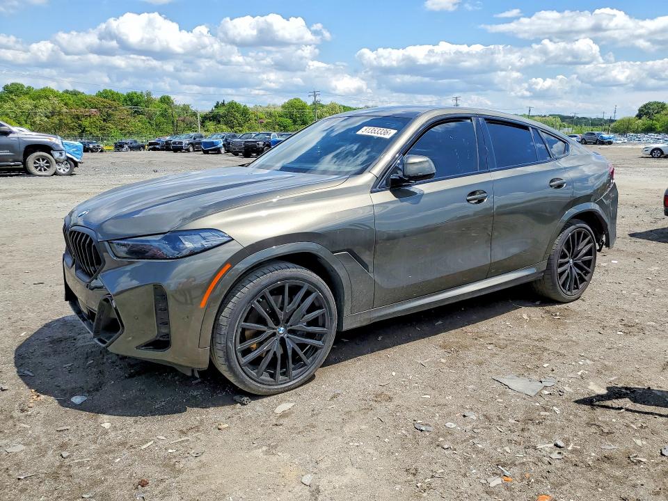 2024 BMW X6 VIN 5UX33EX09R9U98035 — COPART salvage auction photo