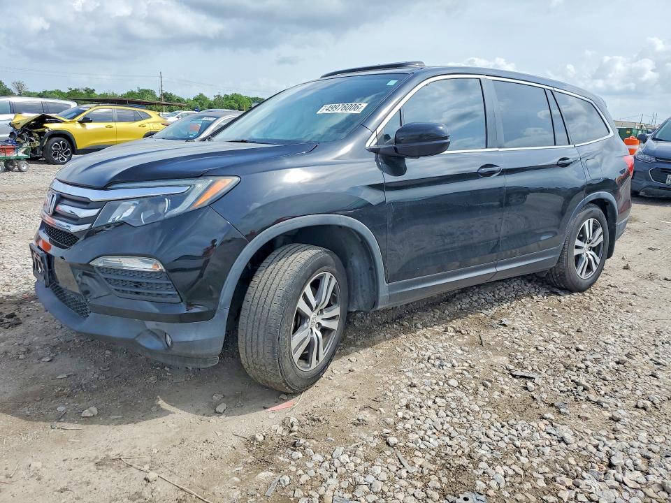 2016 Honda Pilot VIN 5FNYF6H51GB007247 COPART salvage auction — FRONT END, Tx - Salvage Vehicle Title, sold $2,800 on 2026-07-02 (photo 1)