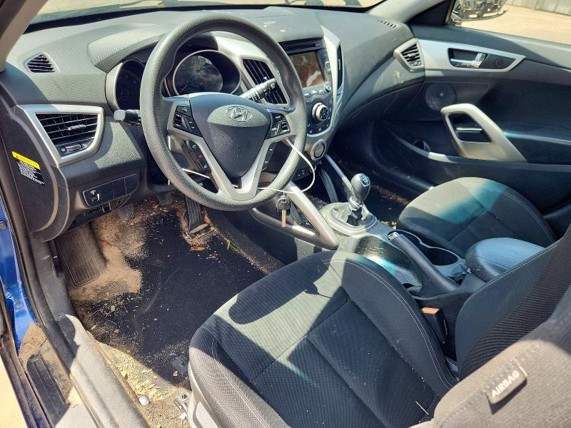 2016 Hyundai Veloster VIN KMHTC6AD9GU302104 COPART salvage auction — FRONT END, Al - Cert Of Title-Salvage Title, sold $550 on 2026-07-06 (photo 8)