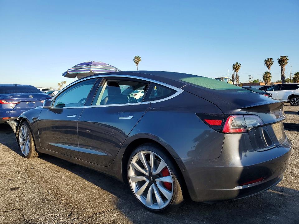 2019 Tesla Model 3 VIN 5YJ3E1EB3KF368000 COPART salvage auction — FRONT END, Salvage Title, sold $400 on 2026-07-24 (photo 2)