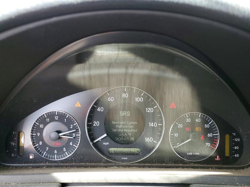 2008 Mercedes-benz Clk-klasse VIN WDBTJ56H88F248069 COPART salvage auction — FRONT END, Ca - Lien Papers-Salvage Or Ac, sold $425 on 2026-07-31 (photo 9)