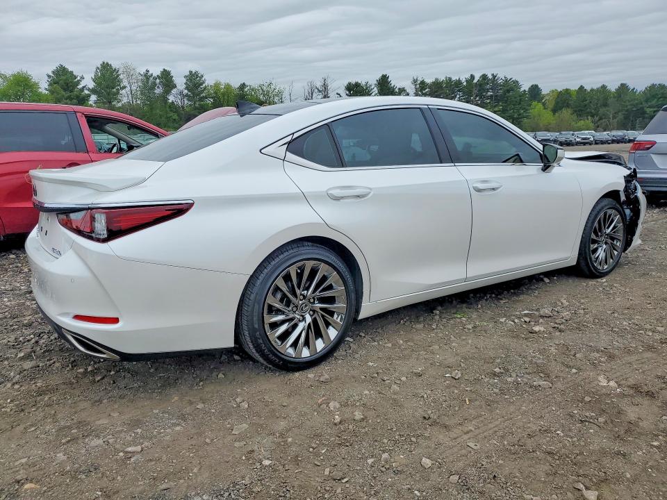 2025 Lexus ES VIN 58AFZ1B1XSU185251 COPART salvage auction — FRONT END, Md - Cert Of Salvage > 75% Damage, sold $26,500 on 2026-07-27 (photo 3)