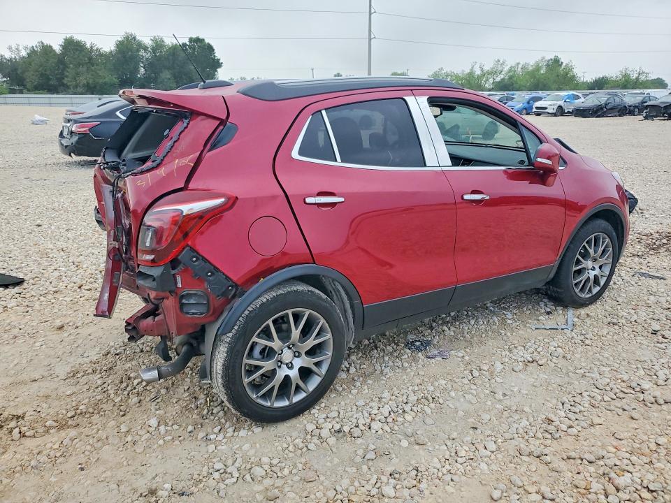 2018 Buick Encore VIN KL4CJ1SB3JB584327 COPART salvage auction — REAR END, Tx - Salvage Vehicle Title, sold $1,250 on 2026-07-02 (photo 3)