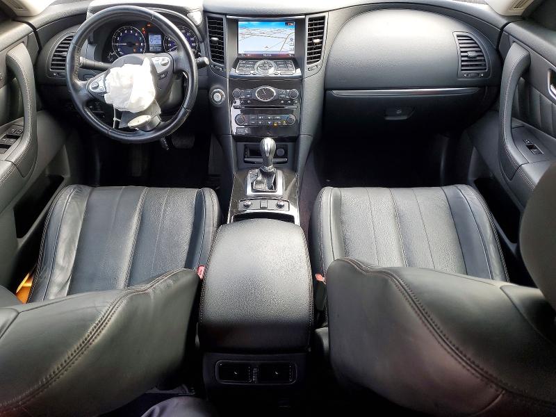 2016 Infiniti Qx70 VIN JN8CS1MW9GM752542 COPART salvage auction — FRONT END, PA, sold $1,800 on 2026-07-20 (photo 8)