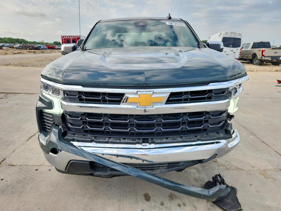 2025 Chevrolet Silverado VIN 1GCPACEK8SZ152212 COPART salvage auction — FRONT END, Tx - Certificate Of Title, sold $10,100 on 2026-07-02 (photo 5)