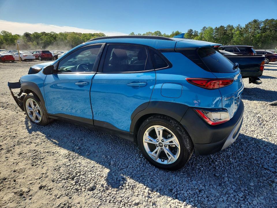 2023 Hyundai Kona VIN KM8K62AB6PU959355 COPART salvage auction — FRONT END, Ga - Cert Of Title-Salvage, sold $2,450 on 2026-07-07 (photo 2)