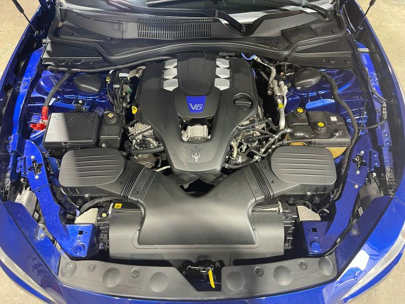 2014 Maserati Ghibli VIN ZAM57RTA0E1087454 COPART salvage auction — DAMAGE HISTORY, Co - Salvage Title (P), sold $18,400 on 2026-07-24 (photo 7)