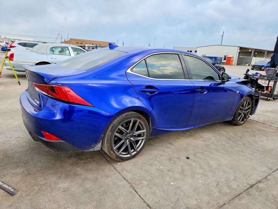 2019 Lexus Is VIN JTHBA1D20K5087670 COPART salvage auction — FRONT END, Tx - Salvage Vehicle Title, sold $200 on 2026-07-30 (photo 3)