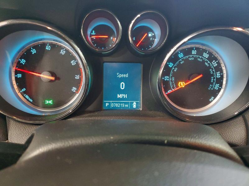 2015 Buick Encore VIN KL4CJGSB8FB083640 COPART salvage auction — HAIL, Mn - Cert Of Title-Prior Salvage, sold $3,800 on 2026-07-07 (photo 9)