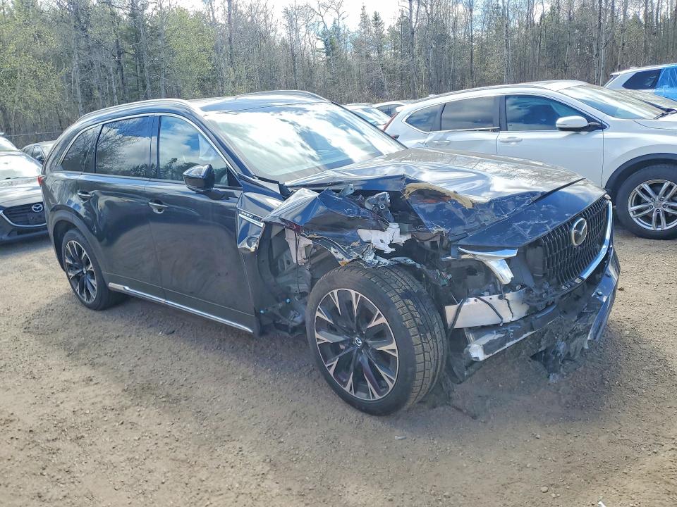 2025 Mazda Cx-90 VIN JM3KKDHA2S1249024 COPART salvage auction — FRONT END, On - Permit Salvage, sold $1,450 on 2026-07-28 (photo 4)