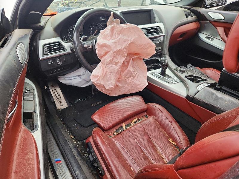 2014 BMW 6er VIN WBAYM9C58ED248075 COPART salvage auction — FRONT END, Md - Cert Of Salvage > 75% Damage, sold $225 on 2026-08-04 (photo 8)