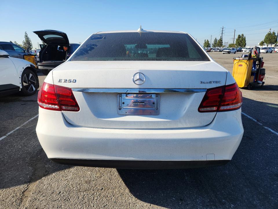 2015 Mercedes-benz E-klasse VIN WDDHF0EB4FB129714 COPART salvage auction — FRONT END, Tx - Dis/Dlr/Exp Only Clean Title, sold $4,350 on 2026-07-21 (photo 6)