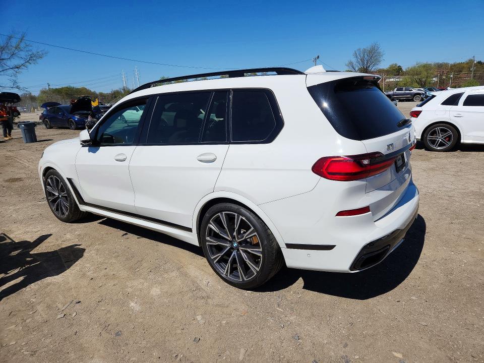 2020 BMW X7 VIN 5UXCX6C01LLE35590 COPART salvage auction — UNDERCARRIAGE, Md - Cert Of Salvage < 75% Damage, sold $23,100 on 2026-07-14 (photo 2)