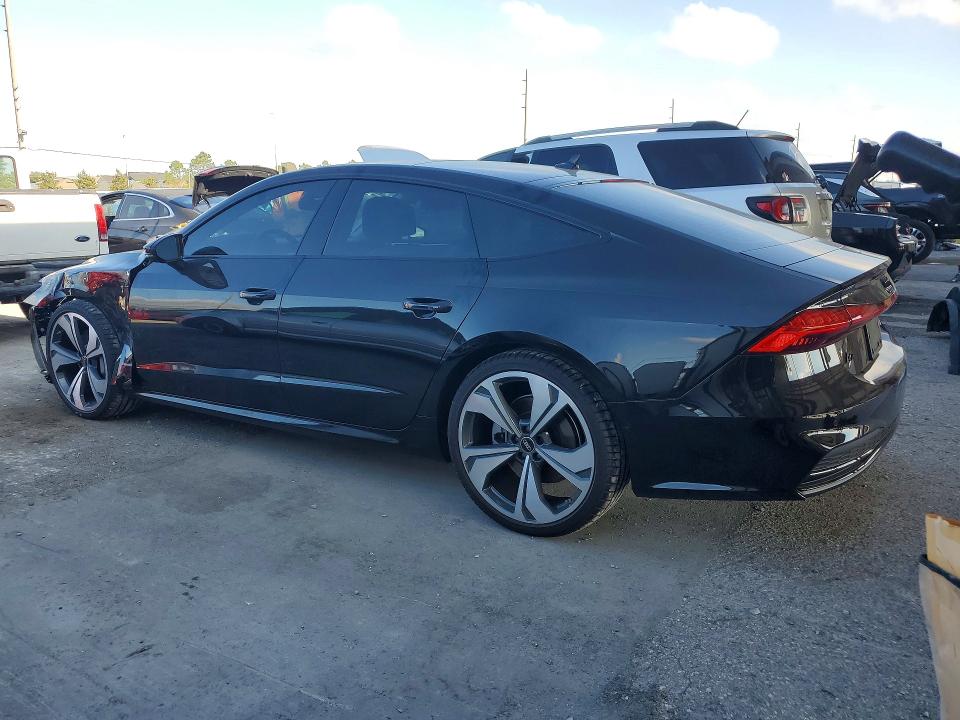 2023 Audi A7 VIN WAUV2BF28PN087807 COPART salvage auction — FRONT END, Salvage Title, sold $29,500 on 2026-08-21 (photo 2)