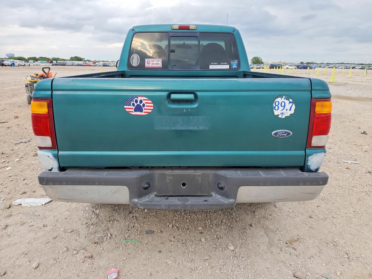 1998 Ford Ranger VIN 1FTYR10C5WUD12843 COPART salvage auction — Front End, TX - SALVAGE VEHICLE TITLE, sold $1,700 on 2026-07-02 (photo 6)