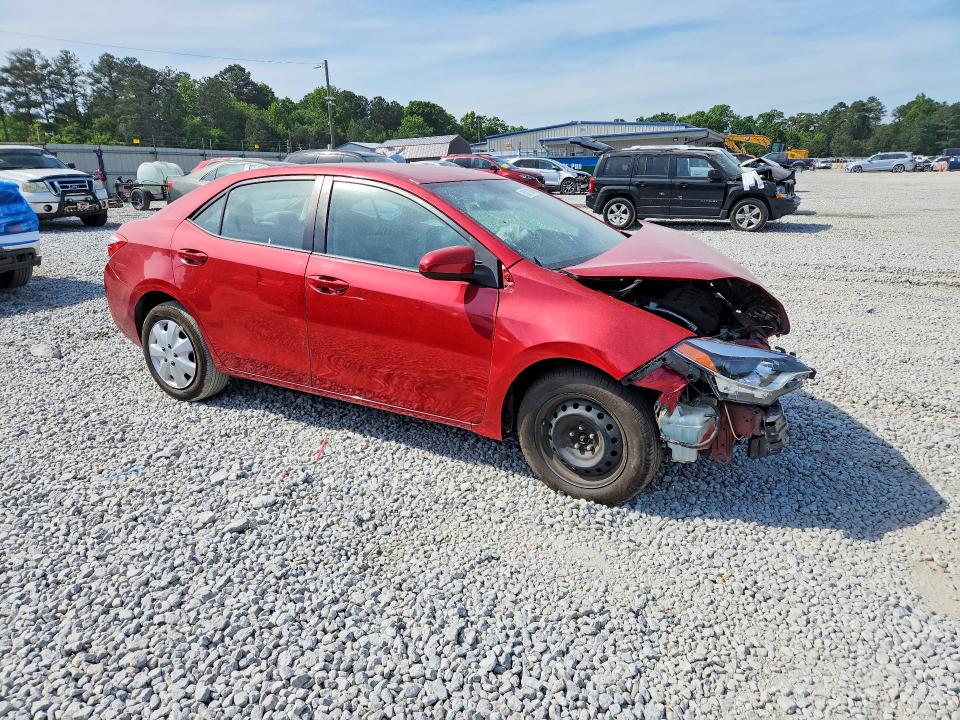 2014 Toyota Corolla VIN 5YFBURHEXEP092068 COPART salvage auction — FRONT END, Ga - Cert Of Title-Salvage, sold $775 on 2026-07-28 (photo 4)