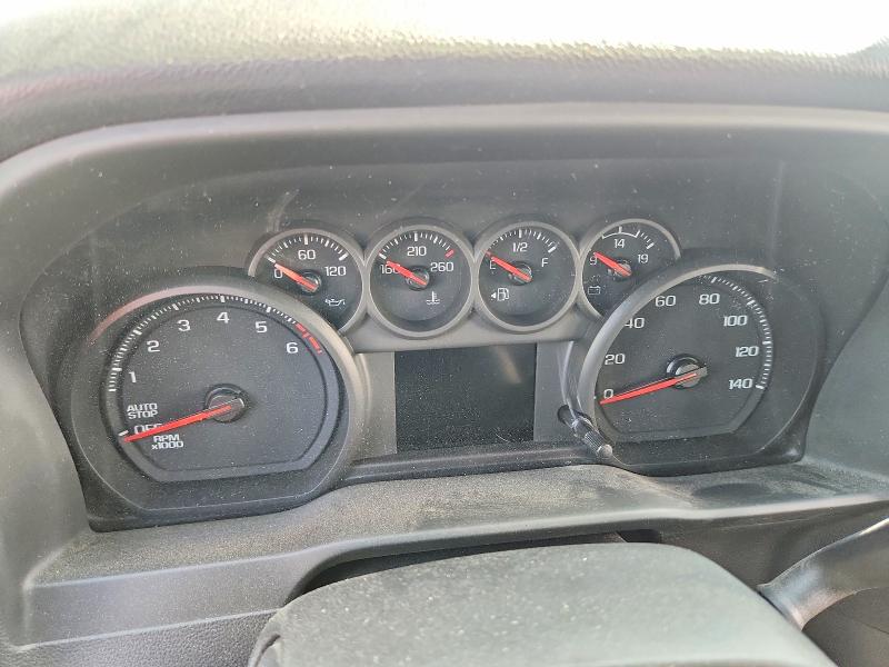 2024 Chevrolet Silverado 1500 VIN 1GCPAAEK0RZ171366 COPART salvage auction — Front End, TX - SALVAGE VEHICLE TITLE, sold $5,900 on 2026-04-27 (photo 9)