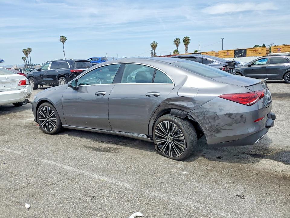 2023 Mercedes-benz Cla-klasse VIN W1K5J4GB4PN403208 COPART salvage auction — REAR END, Ca - Salvage Certificate, sold $7,900 on 2026-07-17 (photo 2)