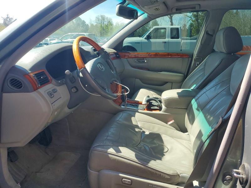 2002 Lexus Ls VIN JTHBN30F220067474 COPART salvage auction — FRONT END, Or - Lien Papers Salvage, sold $175 on 2026-07-27 (photo 7)