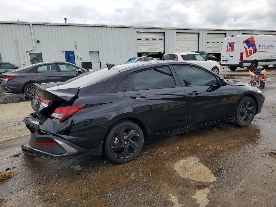 2026 Hyundai Elantra VIN KMHLM4DG8TU104440 COPART salvage auction — REAR END, Al - Cert Of Title-Salvage Title, sold $4,750 on 2026-07-23 (photo 3)