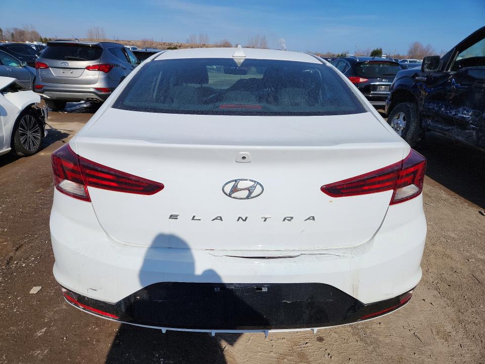 2020 Hyundai Elantra VIN KMHD84LF2LU914731 COPART salvage auction — FRONT END, Salvage Title, sold $200 on 2026-07-16 (photo 6)