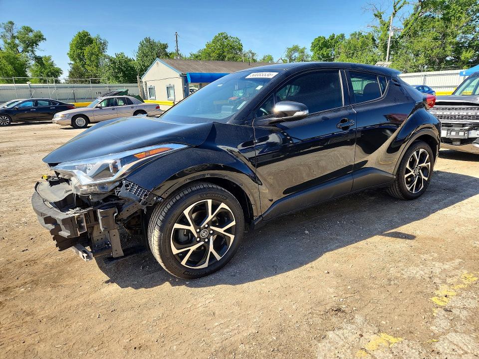 2019 Toyota C-hr VIN JTNKHMBX0K1047203 COPART salvage auction — FRONT END, Id - Salvage Certificate Of Title, sold $5,000 on 2026-07-13 (photo 1)