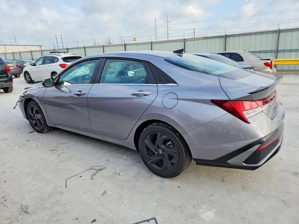 2026 Hyundai Elantra VIN KMHLS4DG5TU113697 COPART salvage auction — FRONT END, Tx - Salvage Vehicle Title, sold $7,400 on 2026-07-14 (photo 2)