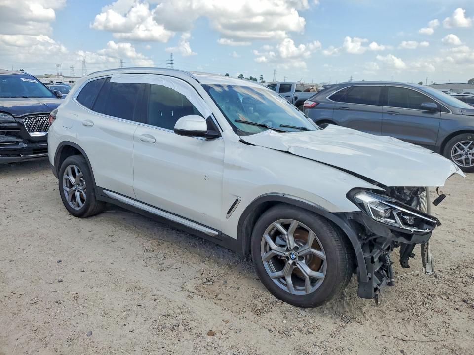 2024 BMW X3 VIN 5UX53DP08R9W13386 COPART salvage auction — FRONT END, Tx - Salvage Vehicle Title, sold $10,600 on 2026-07-28 (photo 4)