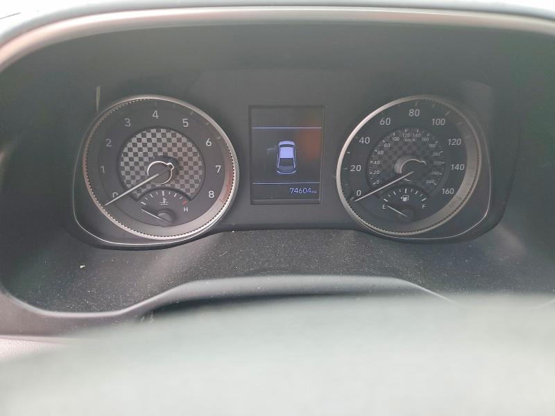 2020 Hyundai Elantra VIN KMHD84LF4LU056243 COPART salvage auction — FRONT END, Md - Cert Of Salvage < 75% Damage, sold $2,200 on 2026-07-23 (photo 9)