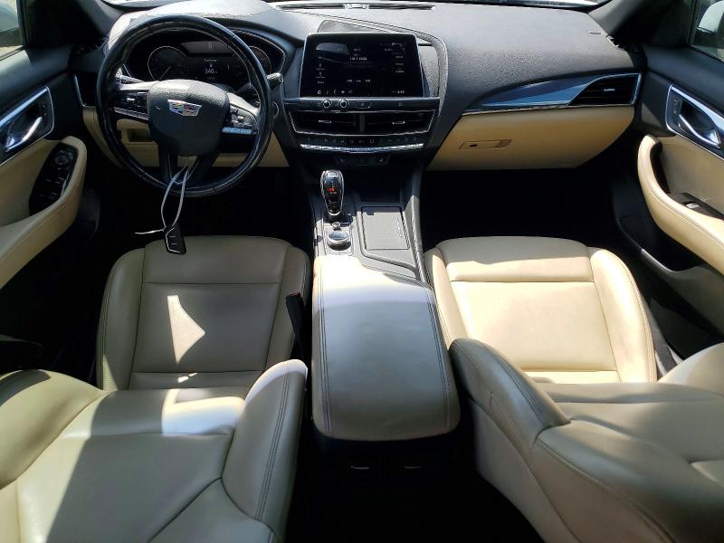 2020 Cadillac Ct5 VIN 1G6DM5RKXL0127045 COPART salvage auction — FRONT END, Tx - Salvage Vehicle Title, sold $7,300 on 2026-07-10 (photo 8)