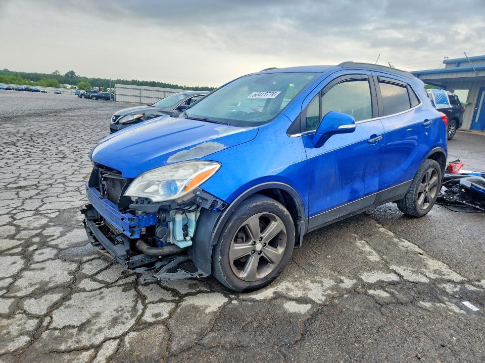 2014 Buick Encore VIN KL4CJASB5EB719572 COPART salvage auction — FRONT END, Tn - Salvage Certificate, sold $875 on 2026-07-28 (photo 1)