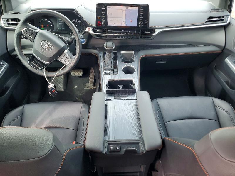2021 Toyota Sienna VIN 5TDXSKFC9MS005318 COPART salvage auction — FRONT END, Ia - Cert Of Title-Salvage Title, sold $1,550 on 2026-07-29 (photo 8)