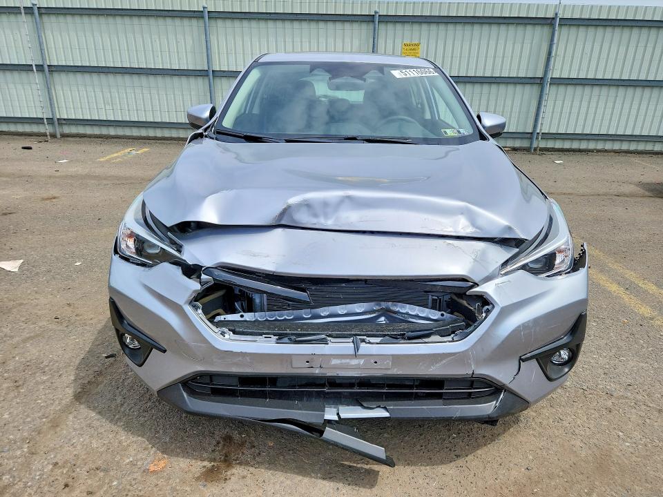 2025 Subaru Impreza VIN JF1GUAFC8S8334359 COPART salvage auction — FRONT END, PA - CERTIFICATE OF SALVAGE, sold $5,100 on 2026-07-14 (photo 5)