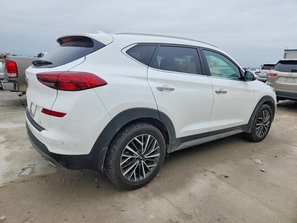 2021 Hyundai VIN KM8J33AL2MU283632 COPART salvage auction — HAIL, Tx - Certificate Of Title, sold $6,400 on 2026-07-24 (photo 3)