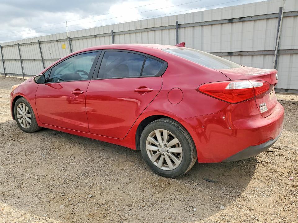 2016 Kia Forte VIN KNAFX4A66G5571678 COPART salvage auction — FRONT END, Tx - Salvage Vehicle Title, sold $1,600 on 2026-07-15 (photo 2)