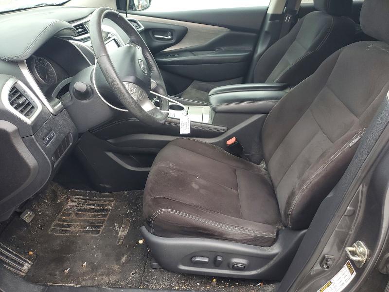 2015 Nissan Murano VIN 5N1AZ2MG9FN224114 COPART salvage auction — HAIL, Salvage Title, sold $350 on 2026-07-24 (photo 7)