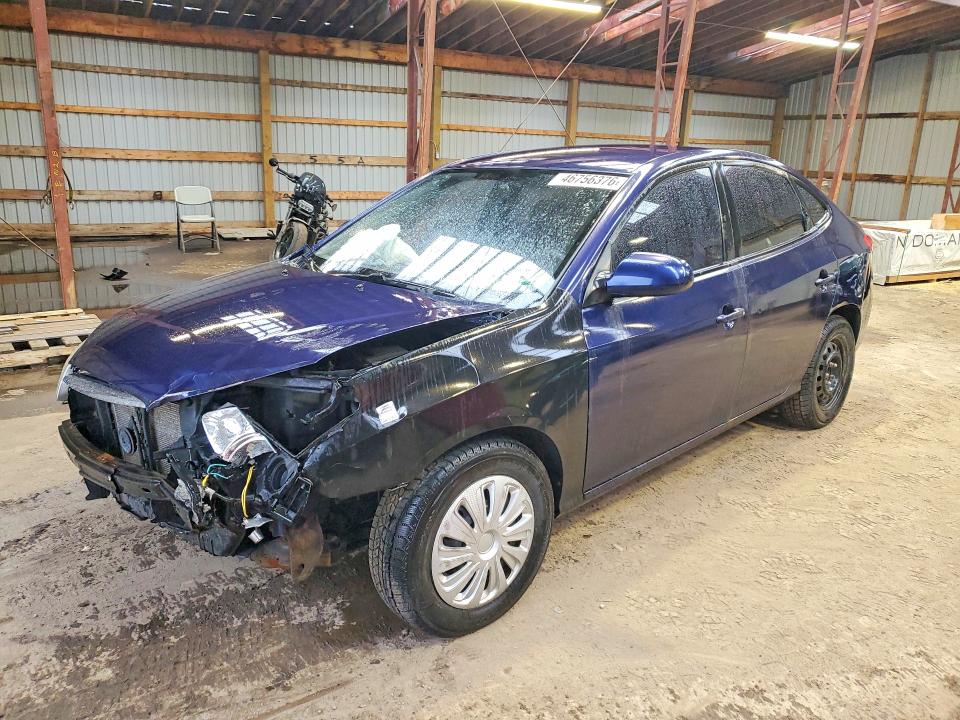 2010 Hyundai Elantra VIN KMHDU4BD1AU097745 COPART salvage auction — FRONT END, ON - PERMIT SALVAGE, sold $200 on 2026-07-09 (photo 1)