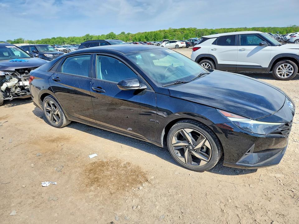 2023 Hyundai Elantra VIN KMHLS4AG0PU405736 COPART salvage auction — FRONT END, Ms - Cert Of Title-Salvaged, sold $4,100 on 2026-07-14 (photo 4)