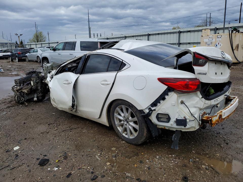 2014 Mazda 6 VIN JM1GJ1V61E1119322 COPART salvage auction — ROLLOVER, MI - CERTIFICATE OF TITLE, sold $175 on 2026-07-24 (photo 2)