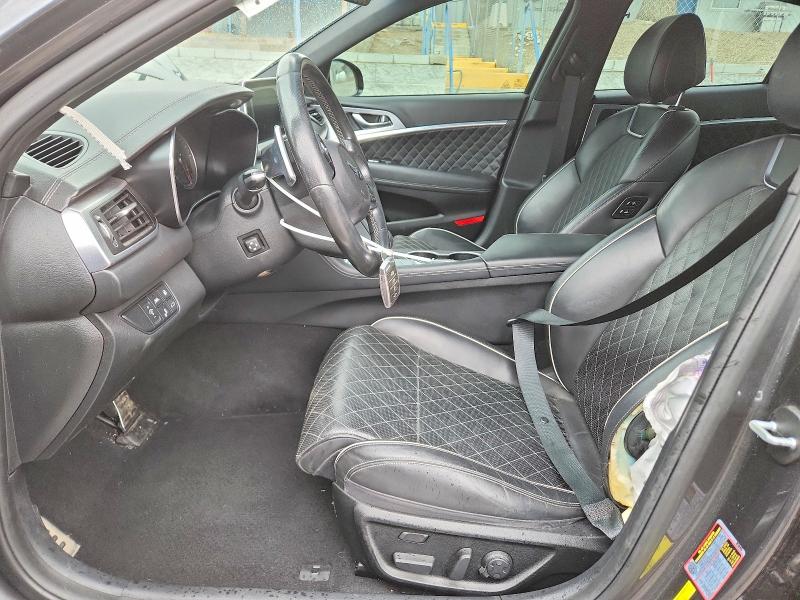 2019 Genesis G70 VIN KMTG34LEXKU031158 COPART salvage auction — SIDE, Nm - Cert Of Title-Salvage, sold $6,600 on 2026-07-16 (photo 7)