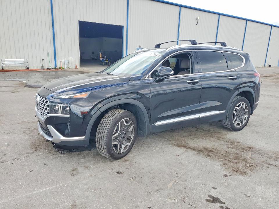 2021 Hyundai Santa fe VIN KM8S5DA10MU009185 COPART salvage auction — SIDE, Fl - Certificate Of Destruction, sold $8,600 on 2026-07-13 (photo 1)