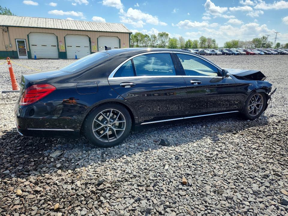 2015 Mercedes-benz S-klasse VIN WDDUG8FB7FA190635 COPART salvage auction — FRONT END, Il - Salvage Certificate, sold $4,550 on 2026-07-27 (photo 3)
