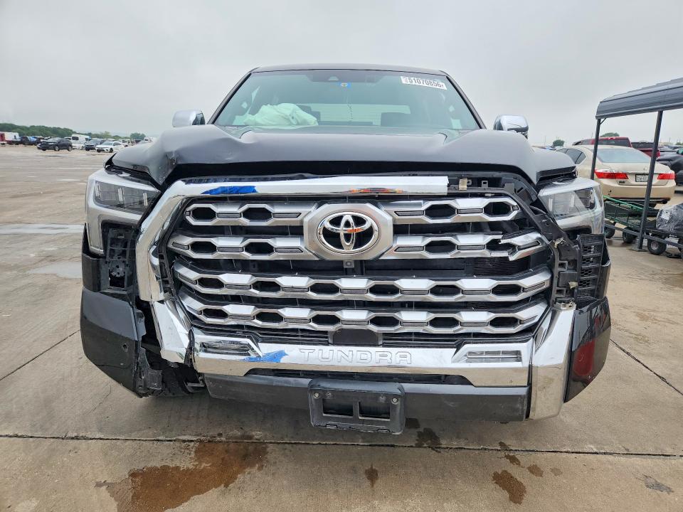 2022 Toyota Tundra VIN 5TFMA5DB6NX026785 COPART salvage auction — FRONT END, Tx - Salvage Vehicle Title, sold $22,200 on 2026-07-23 (photo 5)