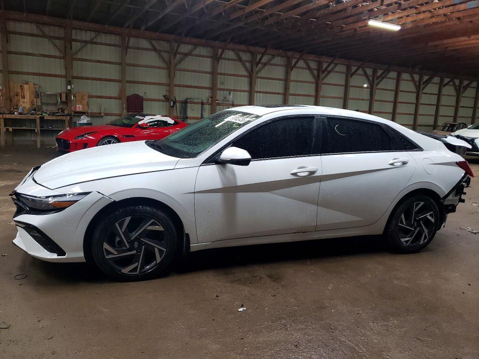 2025 Hyundai VIN KMHLN4DJ6SU145575 COPART salvage auction — REAR END, On - Permit Salvage, sold $6,300 on 2026-07-16 (photo 1)