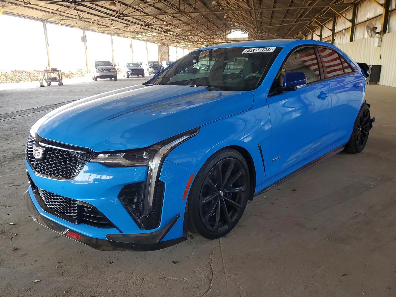 2023 Cadillac CT4-V VIN 1G6DL5RP9P0561056 COPART salvage auction — Rear End, Sc - Salvage Title, sold $27,500 on 2026-08-19 (photo 1)