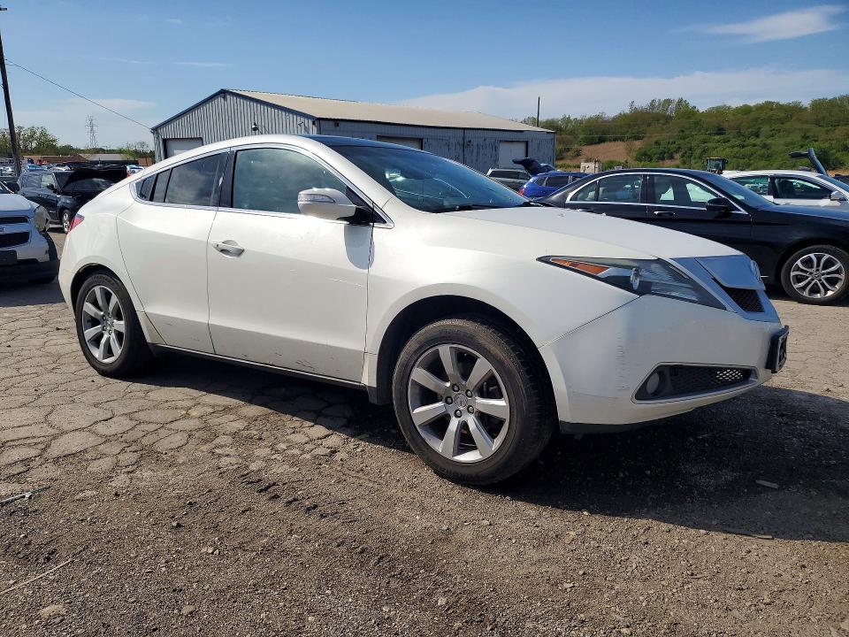 2012 Acura Zdx VIN 2HNYB1H49CH501103 COPART salvage auction — REAR END, Il - Salvage Certificate, sold $1,750 on 2026-07-08 (photo 4)