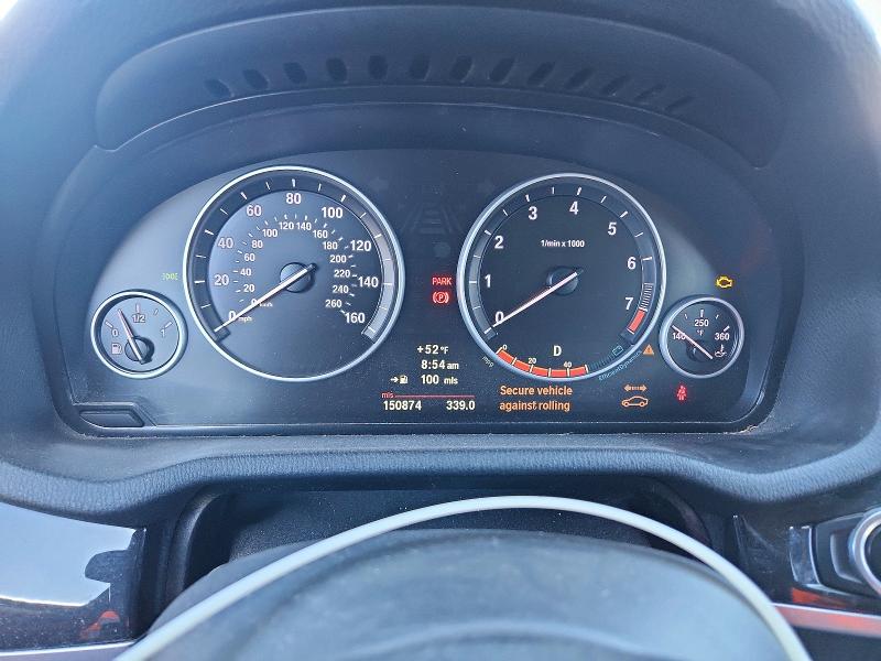 2012 BMW X3 VIN 5UXWX7C51CL889639 COPART salvage auction — MECHANICAL, Nm - Cert Of Title-Salvage, sold $525 on 2026-07-27 (photo 9)
